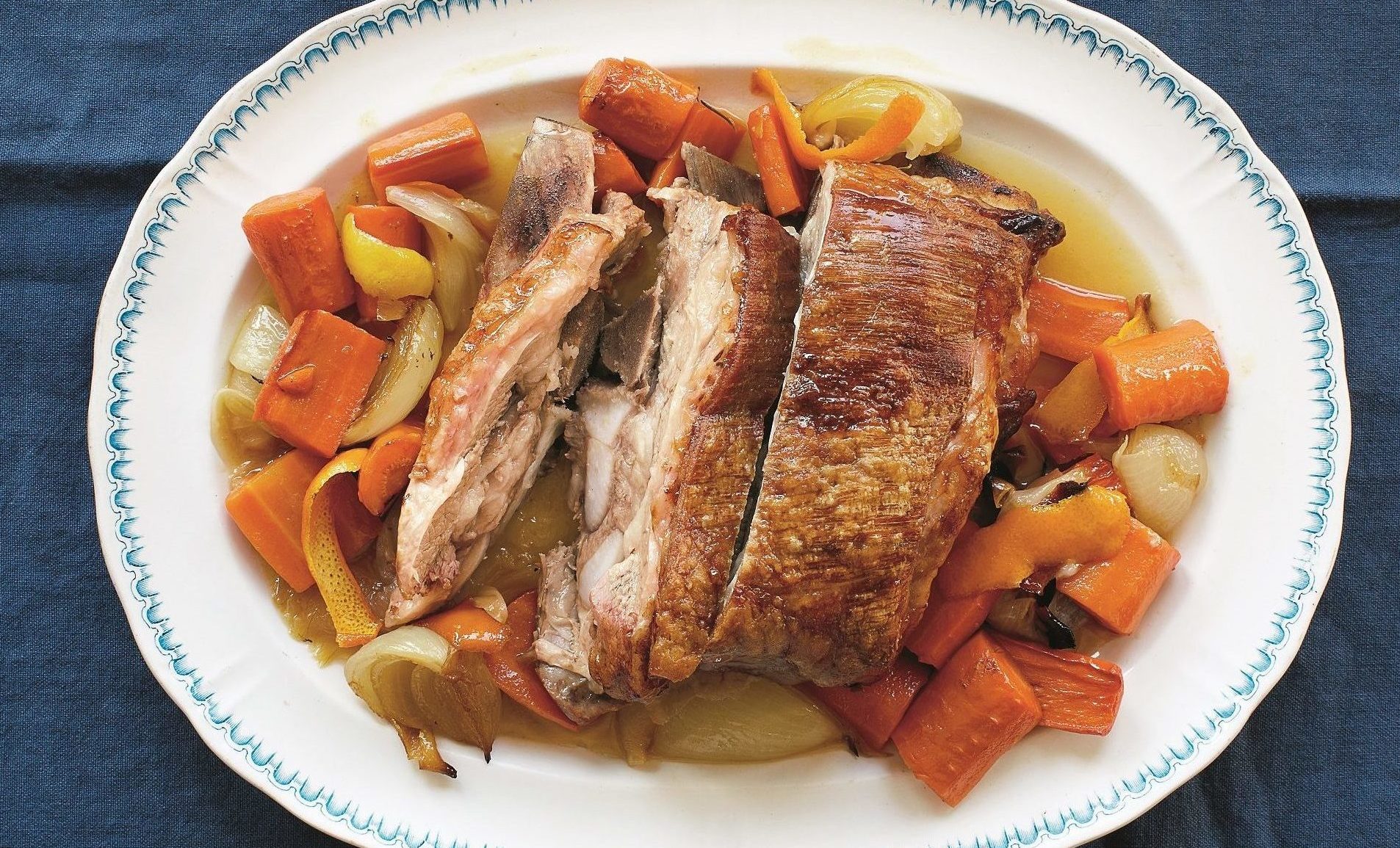 Citrus Roasted Veal Lidia