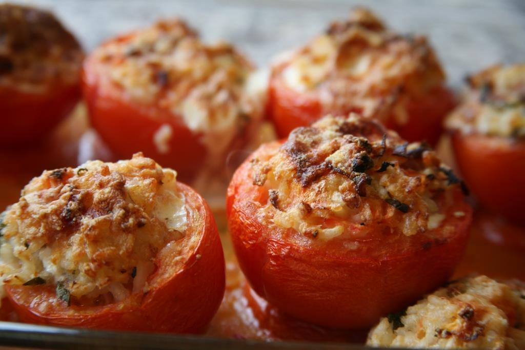 Rice Stuffed Tomatoes Lidia 1931