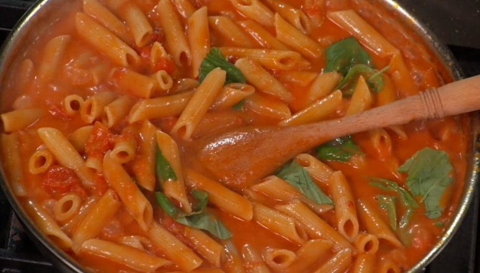 Penne Rigate in a Vodka Sauce Lidia