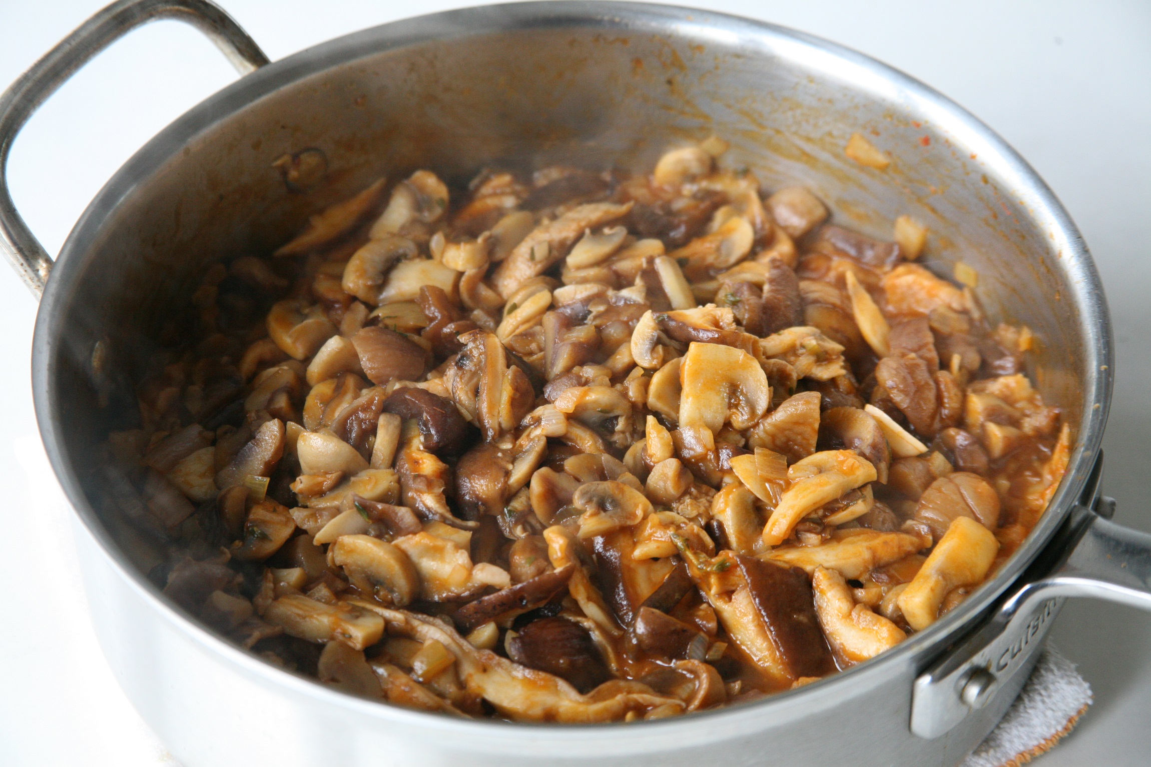 CHESTNUT AND MUSHROOM RAGÙ Lidia