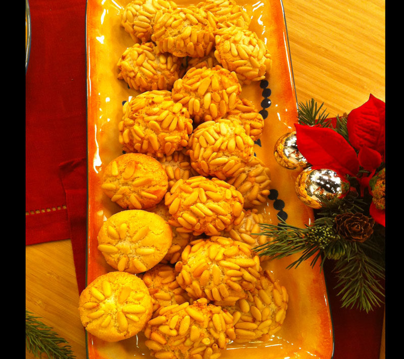 Pine Nut Cookies Lidia