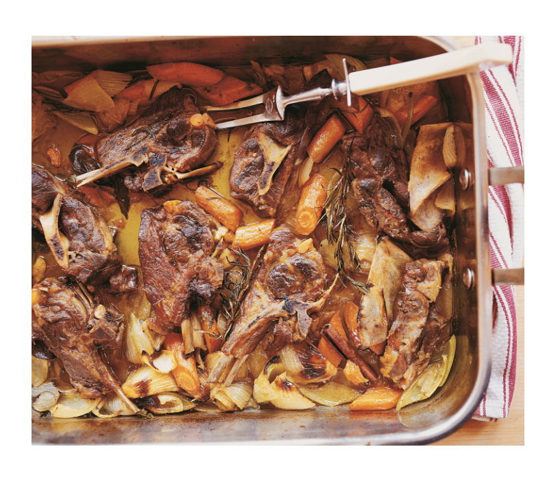 Roasted Lamb Shoulder Lidia