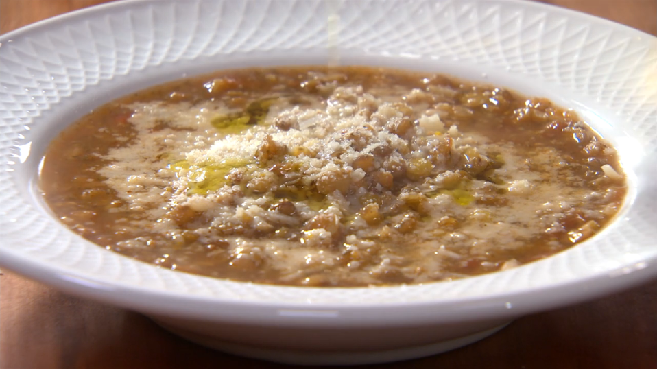 Rice and Lentil soup