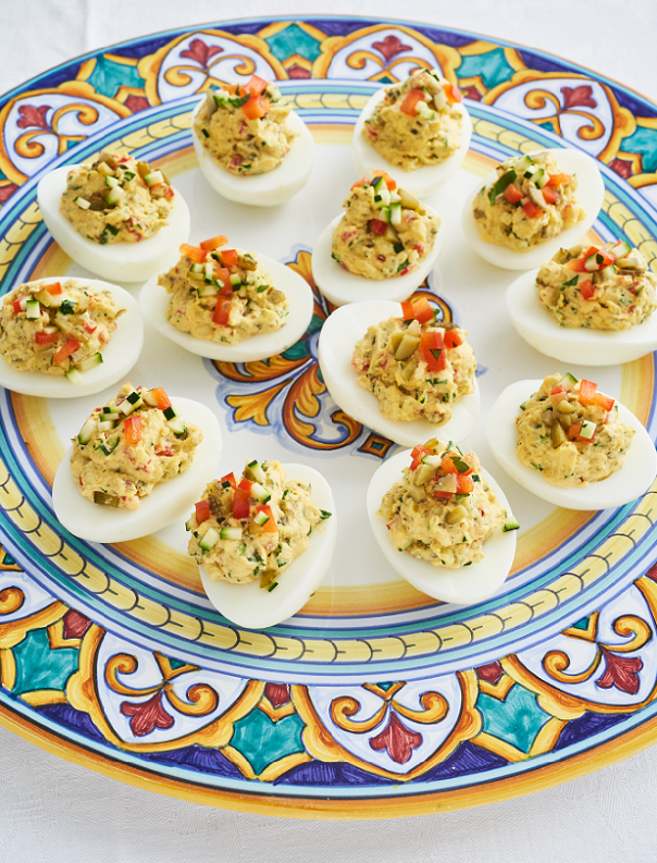 Italian Deviled Eggs Lidia 9440