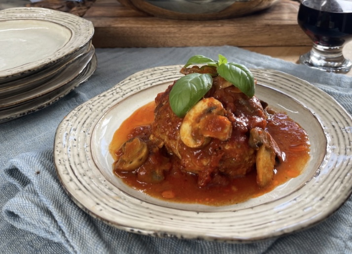 Skillet Ricotta Mini Meatloaves Lidia