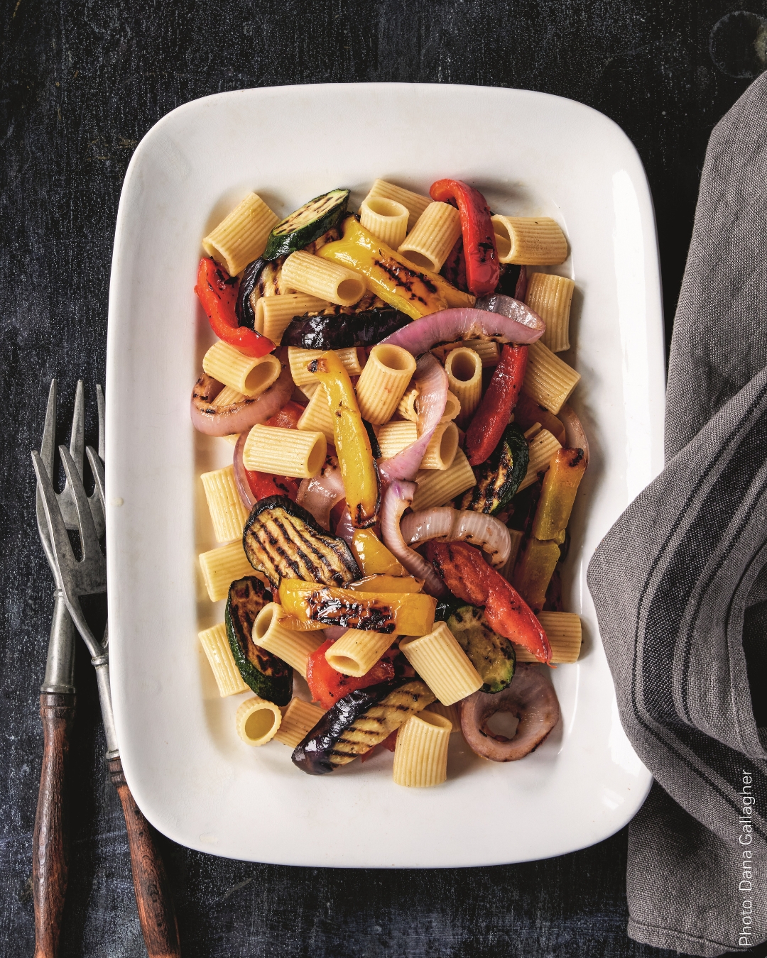 Grilled Vegetable Pasta Salad